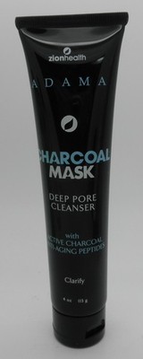 Zion Health ADAMA CHARCOAL MASK Deep Pore Cleanser