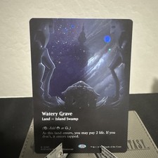Watery Grave (Borderless) (Galaxy Foil) Edge of Eternities Foil