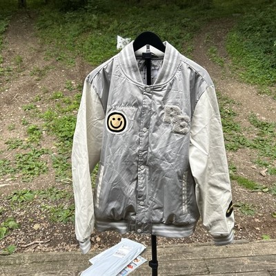 RIOT EMPIRE Classic Men's Varsity Bomber Jacket & Coats LARGE