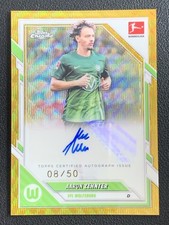 Aaron Zehnter 2025-26 Topps Chrome Bundesliga Gold Wave Auto /50 #BA-AZ
