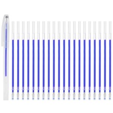 20Pcs Erasable Gel Pens Refills, 1mm Heat Erasable Pens for Fabric Disappeari...