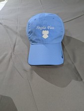 Nike 6 Pannel Hat Golf Cap Strap Back Mens One Size Blue Performance Mesh Vented