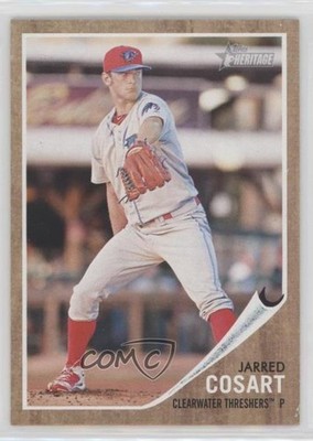 2011 Topps Heritage Minor League Edition Jarred Cosart #89 0ei4