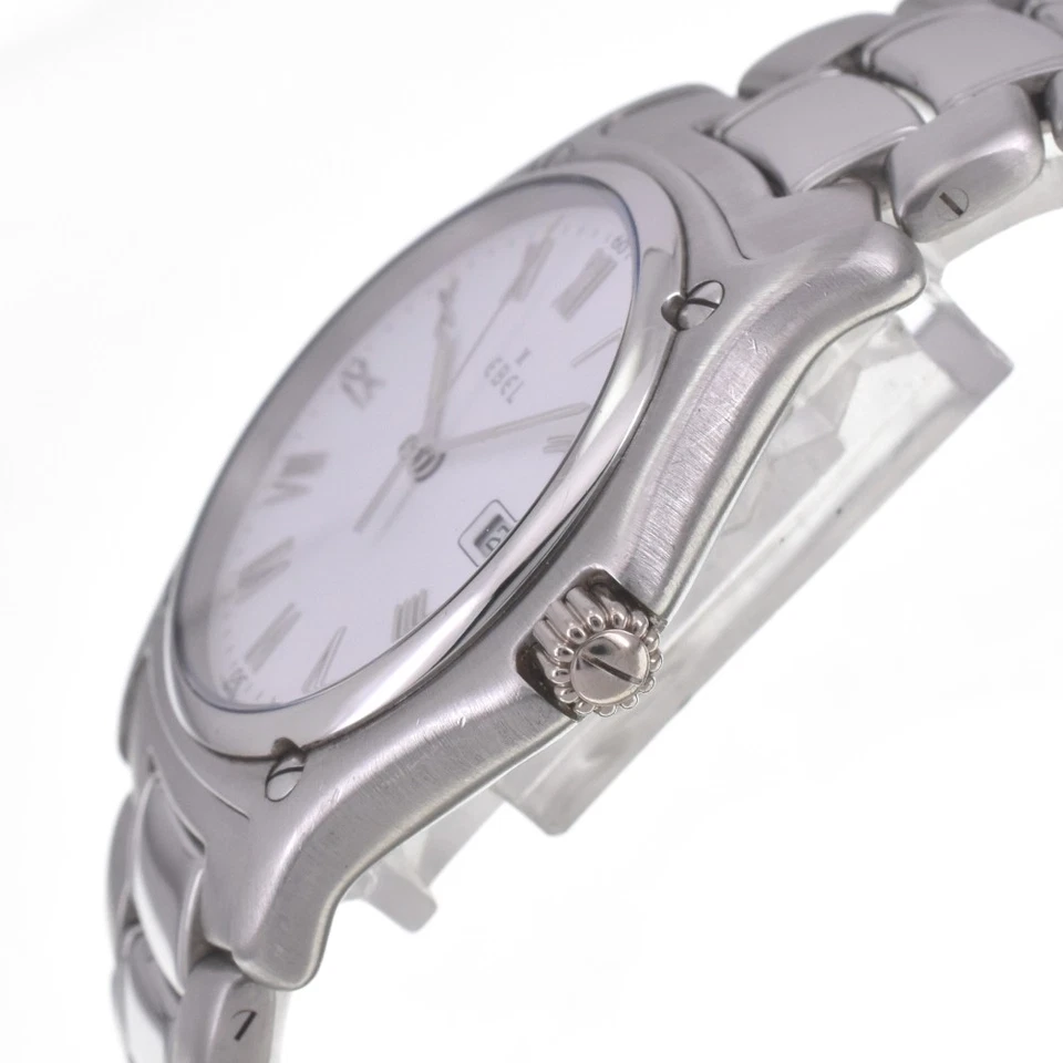 EBEL 1911 Classic Wave 987902 Date white Dial Quartz Men's Watch D#141794 - Image 3 of 4