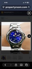 WL1116 Tag Heuer kirium quartz watch mint condition.  38mm face