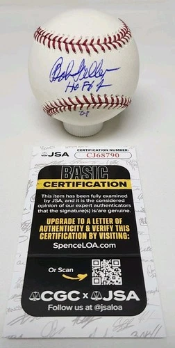 Bob Feller Signed Rawlings Official Major League Baseball JSA COA A7