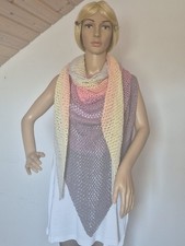 Dreieckstuch Stola Schultertuch Gehäkelt Handarbeit