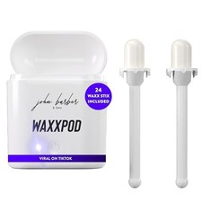 WaxxPod Nose Hair Ear Hair Remover - USB Powered Waxing Kit with 24 STIX