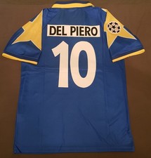 Maglia Calcio Juventus Del Piero Finale Champions 96 Juve Football Soccer Shirt