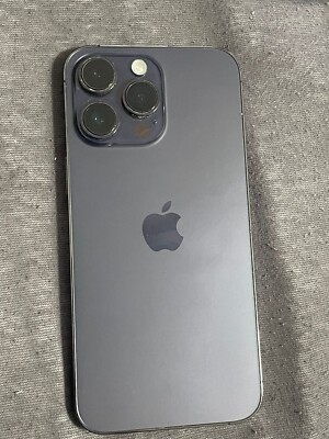 Apple iPhone 14 Pro Max - 128GB - Space Schwarz (O2) A2890 (GSM)