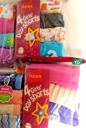 4 Cotton Girls Underwear Panties Choice Size & Style Random Color selection - Picture 4 of 8