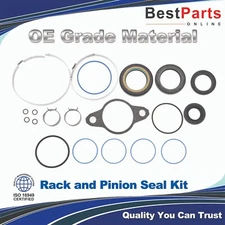 Power Steering Rack and Pinion Seal Kit for Toyota Tundra 99-06 Sequoia 01-07