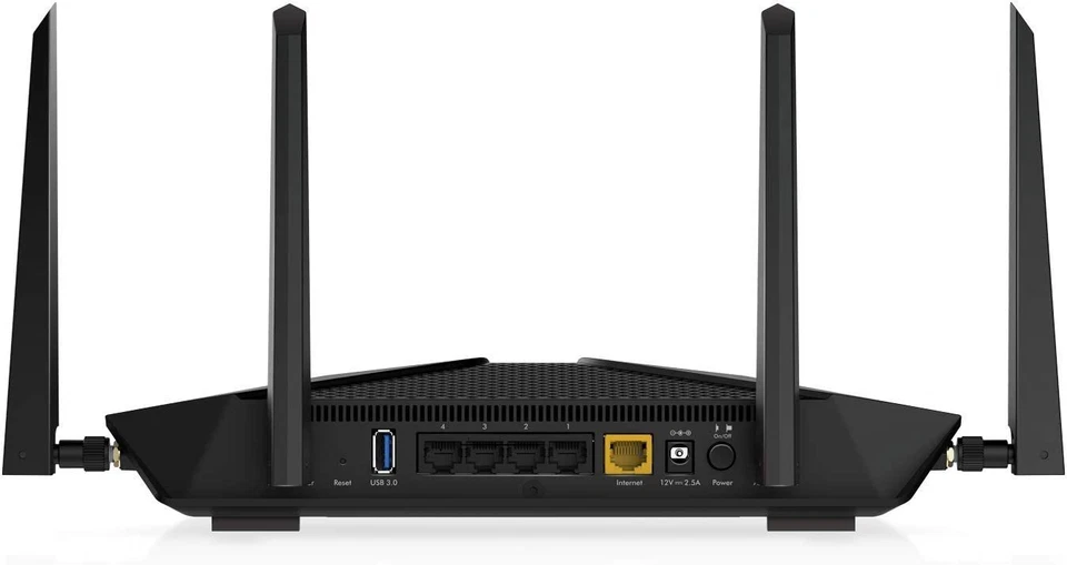 Netgear Nighthawk AX6 AX4300 Wireless 6-Stream Wi-Fi 6 Router RAX45-100NAS ARMOR - Image 3 of 4