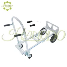 1000 Lbs Aluminum Hand Truck 2 in 1 Heavy Duty Convertible Folding Dolly Cart