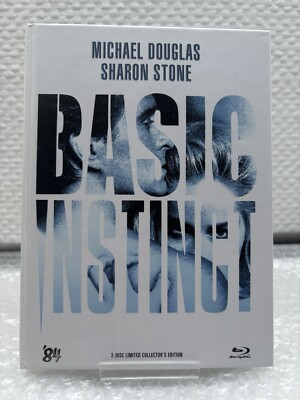 Basic Instinct - Mediabook - Blu-Ray - Michael Douglas - 84er - Sharon Stone