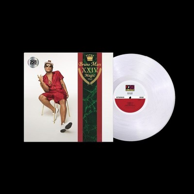 Bruno Mars: 24K Magic (Limited Edition) (Crystal Clear Vinyl) -   - (Vinyl / Po