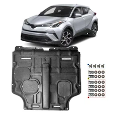 Engine Splash Shield For Toyota C-HR 2018-2022 Auto Under Guards Mudguards Black