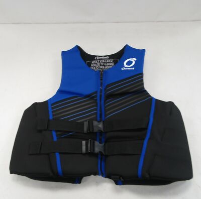 OVERTON'S MEN'S BIOLITE LIFE JACKET SIZE XXX-LARGE 142211-500-020-21 BLUE BOAT