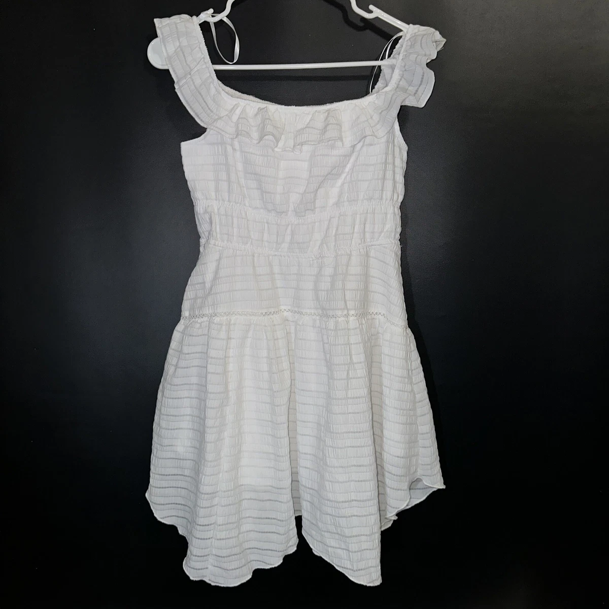 Ruffle tiered skater best sale dress