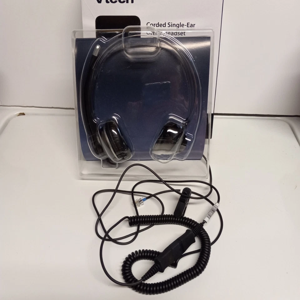 Vtech A100M Wideband Single Ear Headset NOB; Untested - Image 2 of 4