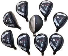 9 NEW Black Heater F-35 Hybrid Irons 3-SW Graphite Senior Flex, Standard Length