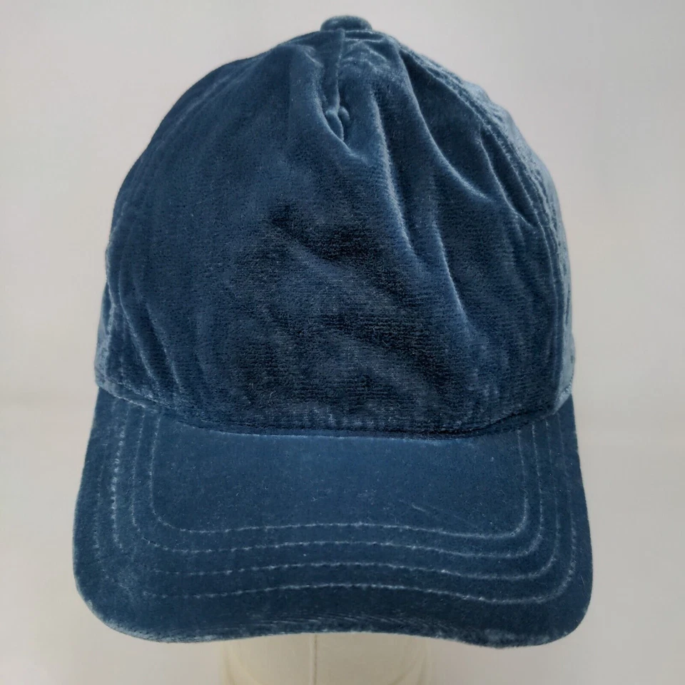Gymboree Girl's Slideback Hat Blue Size M/L Velour Soft Polyester Blend Blank - Image 2 of 4