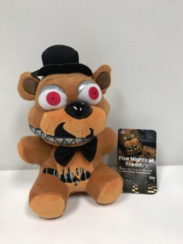 FUNKO FNAF NIGHTMARE FREDDY PLUSH FIRST SERIES 2016 TAG (VAULTED) - Afbeelding 1 van 4