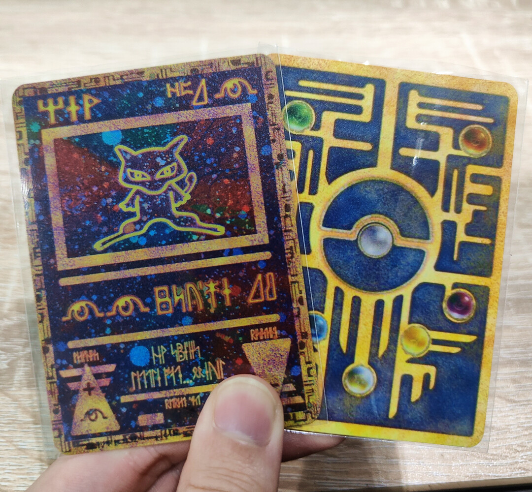 Ancient Mew Metal Pokemon Card | Collector's Edition CCG Hot