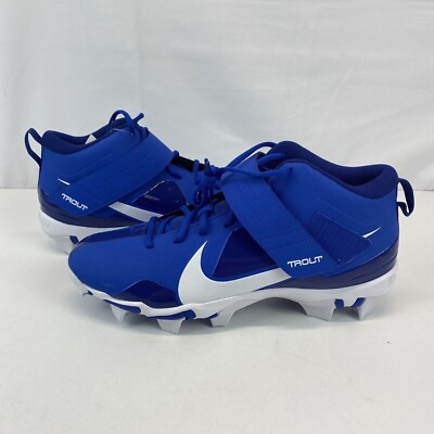 野球スパイクNIKE FORCE TROUT 7 KEYSTONE 26cm Nike Force Trout 7 Keystone Baseball Cleats Blue/White CT0831-400