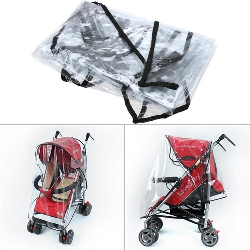 Cat Dog Pet Carrier Stroller Cart Dust Waterproof Jogger Universal Rain Cover - Picture 4 of 15