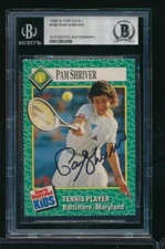 1990 Sports Illustrated for Kids #190 Pam Shriver signed autographed BAS Beckett