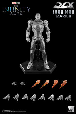ThreeZero Avengers Infinity Saga 1/12 Scale DLX IRON MAN MK2