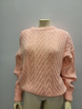 80s Vintage Peach Sweater