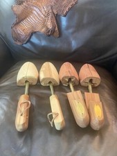 2 Pair of Shoe Trees; Grapevinehill  Rochester Shoe Tree Company; Cedar