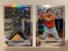 2022 Topps Chrome Negative Refractor , Refractor & 2 Base #109 Ryan Mountcastle