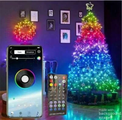 - SENZA MARCA//GENERICO - LUCI DI NATALE ALBERO SMART WIFI APP TELECOMANDO CHRISTMAS CATENA LED MUSICA USB