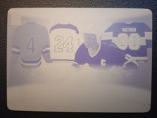 2017 In The Game Superlative Yellow Printing Plate #16 Bobby Orr Bruins 1/1