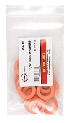 #ad Danco 36333W Durable Rubber Round Hose Washer 1 x 3 4 x 5 8 in. $7.85