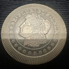 1 Troy oz Morgan Stackable .999 Fine Silver Round