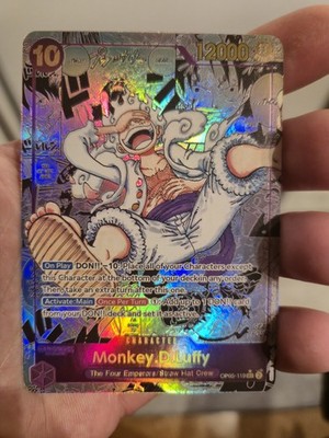 *One Piece* TCG Awakening of the New Era OP05-119 Monkey D. Luffy Manga EN PROXY