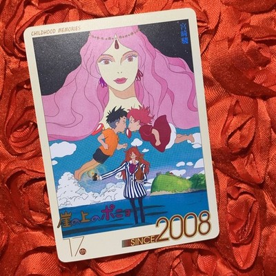 Ponyo STUDIO GHIBLI Fantasy Anime Holo Girl ACG Card