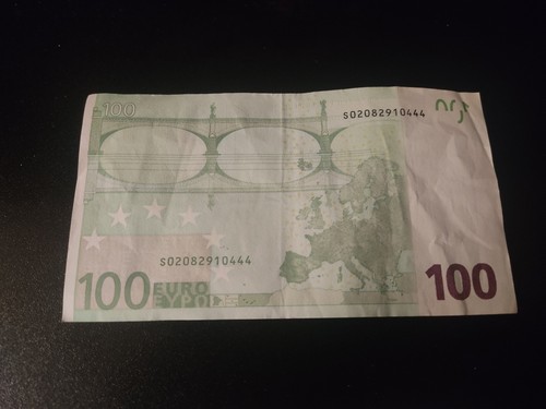 Banconota 100 Euro Duisenberg - Foto 2 di 2