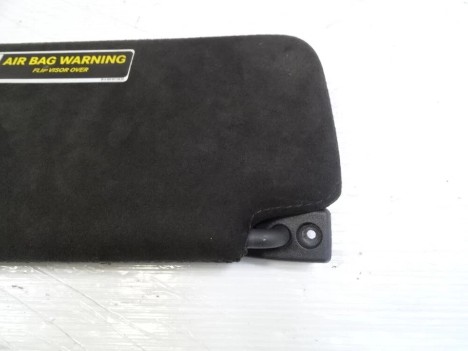 05 Mercedes W209 CLK55 sun visor, right, alcantara suede, black charcoal, AMG - Image 3 of 4