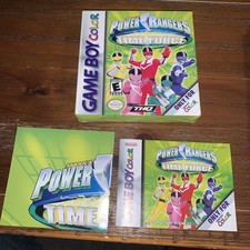 Power Rangers Time Force Nintendo Gameboy Color (No Game)