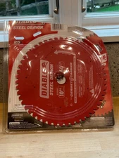 Diablo D1050CF 10" x 50T Steel Demon Metal Cutting Blade 1" Arbor --open box