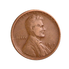 1919-S Lincoln Wheat Penny Cent - G/VG Good or Better Very Nice