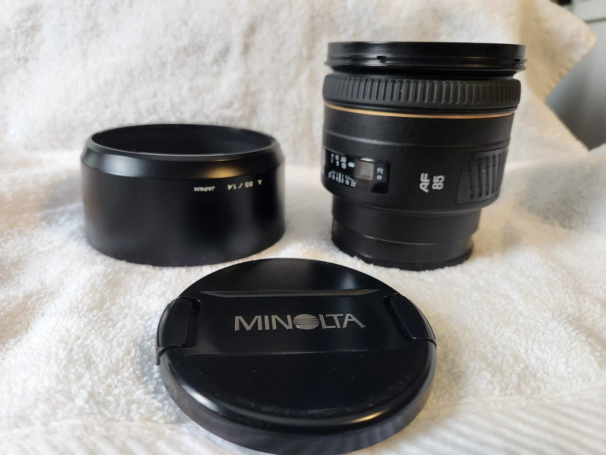 MINOLTA AF 85mm F1.4 （22）レンズ AF LENS 85 Minolta 85mm f1.4: A Love Letter to Minolta, and Maybe a Review