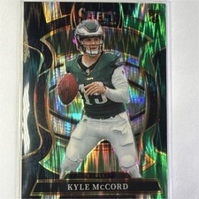 2025 Panini Select Prizm Concourse Kyle McCord Eagles #91 Rookie Football Card
