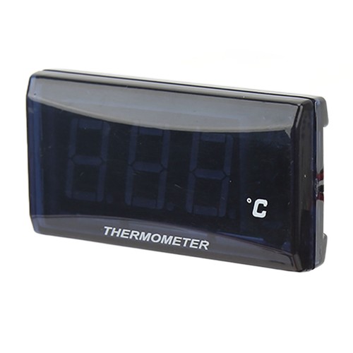 Motorcycle DC12V LCD Super Slim Water Temperature Gauge & 18mm Sensor Adapte SLS - Picture 22 of 23