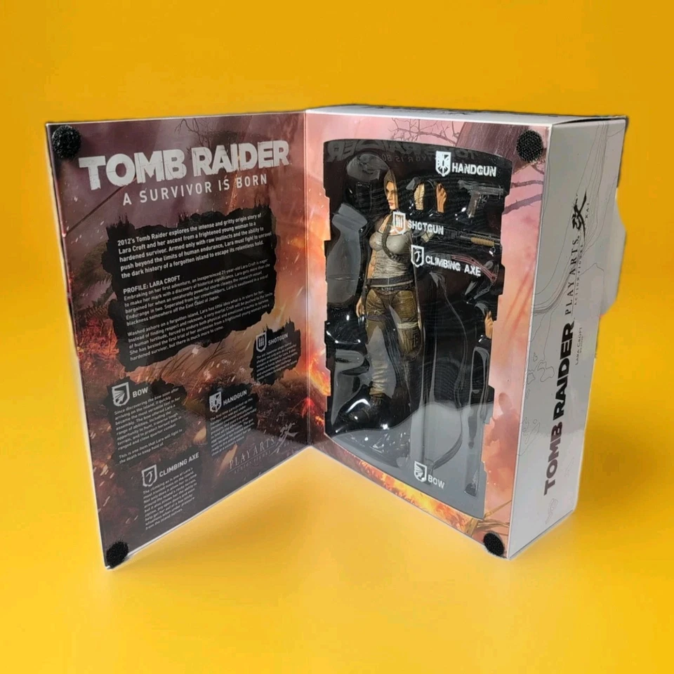 Tomb Raider Lara Croft Square Enix Play Arts Kai Foto 2 de 4